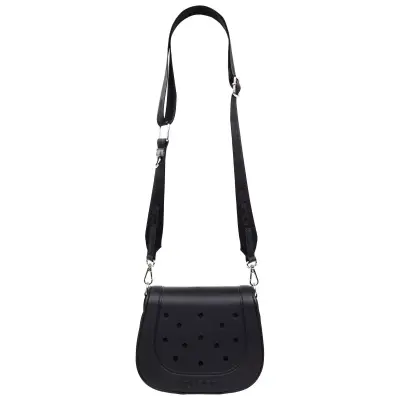 Crocs Czfb0030 Crossbody With Eva Front Flap 18X20X7 Çapraz Siyah Unisex Çanta - 1