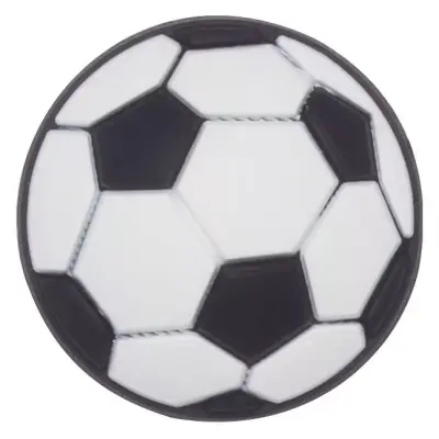 Crocs Jibbitz Charms Beyaz Soccerball Terlik Süsü 