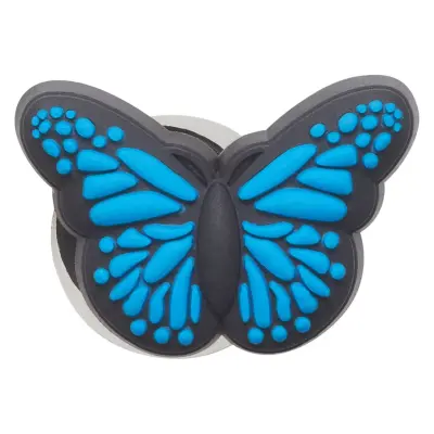 Crocs Jibbits Mavi Butterfly Ayakkabı Terlik Süsü - 1