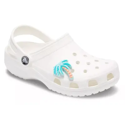 Crocs Jibbits Mavi Palm Tree Terlik Süsü - 2