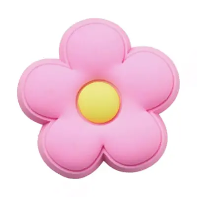 Crocs Jibbits Pink Flower Terlik Süsü 