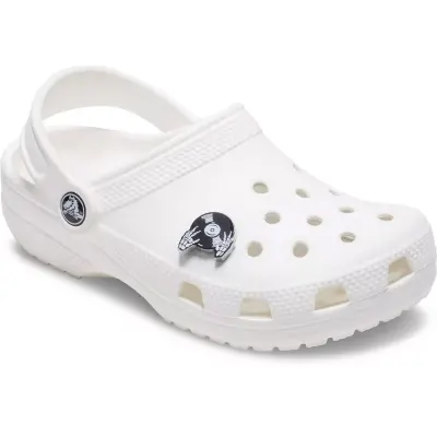 Crocs Jibbitz Charms 1 Adet Siyah-Beyaz Unisex Trend - 3
