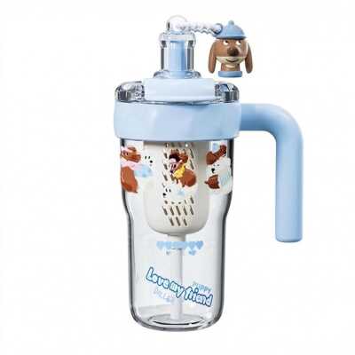 Diller D2533 860 Ml Tritan Su Matarası Mavi Unisex Suluk & Matara - DILLER