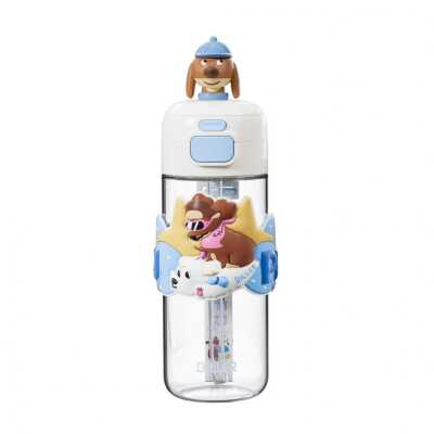 Diller D2537 600 Ml Boyun Askili Tritan Su Matarası Mavi Unisex Suluk & Matara - DILLER