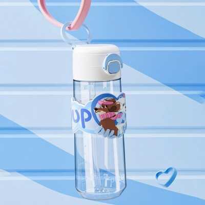 Diller D2540 700 Ml Boyun Askili Tritan Su Matarası Mavi Unisex Suluk & Matara - DILLER (1)