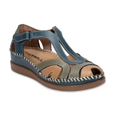 Forelli 22521Z Sally Comfort Lacivert Kadın Sandalet - 2