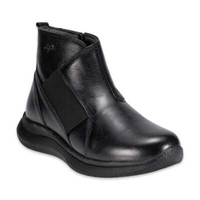 Forelli 27957 Eldo Comfort Fermuarlı Siyah Kadın Bot - 1