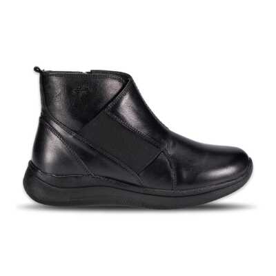 Forelli 27957 Eldo Comfort Fermuarlı Siyah Kadın Bot - 2