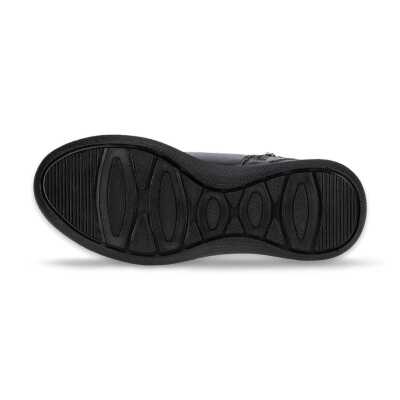 Forelli 27957 Eldo Comfort Fermuarlı Siyah Kadın Bot - 5