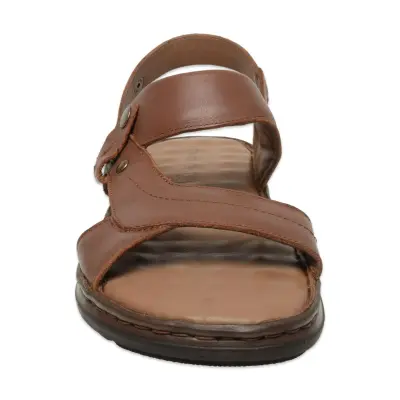 Forelli 40507 Ural Deri & Taba Erkek Sandalet - 3