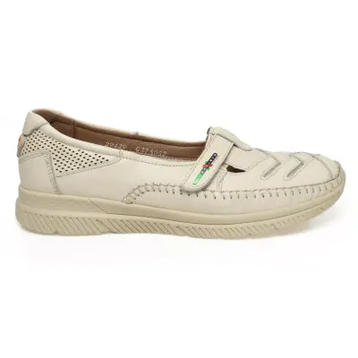 Forelli Elena-Z 29429 Comfort Günlük Bej Kadın Ayakkabı - 2