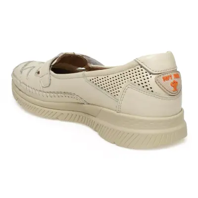 Forelli Elena-Z 29429 Comfort Günlük Bej Kadın Ayakkabı - 4