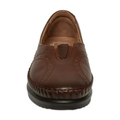 Forelli Gulis 48007 Günlük Deri Taba Kadın Ayakkabı - 3