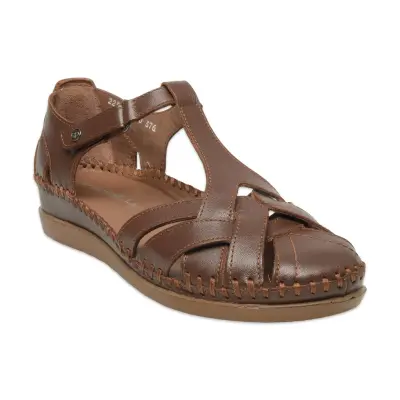 Forelli Larni-Z 22526 Günlük Kahverengi Kadın Sandalet 