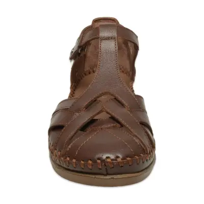 Forelli Larni-Z 22526 Günlük Kahverengi Kadın Sandalet - 8