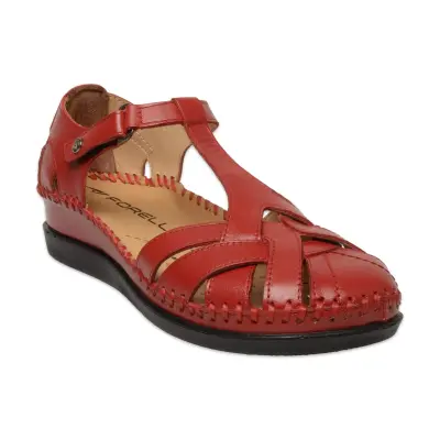 Forelli Larni-Z 22526 Günlük Kırmızı Kadın Sandalet 