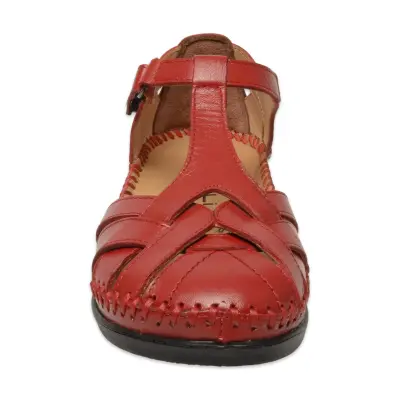 Forelli Larni-Z 22526 Günlük Kırmızı Kadın Sandalet - 3