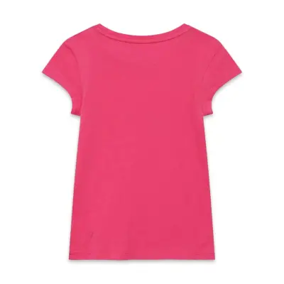 Gap 460525 V-Hs Ss Value Logo Tee T Pembe Kadın T-Shirt - GAP (1)