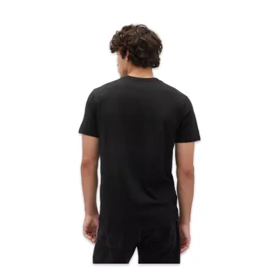 Gap 542246 V-Frch Everyday Sof Tee T Siyah Erkek T-Shirt - 4