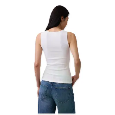 Gap 585421 V-Sl Bf Tank Gap Atlet Beyaz Kadın Atlet - 4