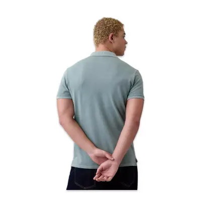 Gap 586306 F-Logo Pk Polo Yeşil Unisex T-Shirt - 3