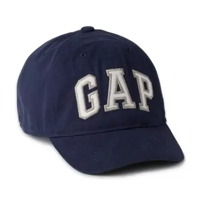 Gap 646656 V-Bas Logo Baseball Hat Lacivert Unisex Şapka - 1