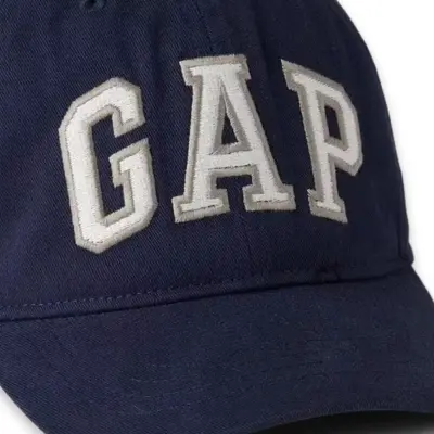 Gap 646656 V-Bas Logo Baseball Hat Lacivert Unisex Şapka - GAP (1)