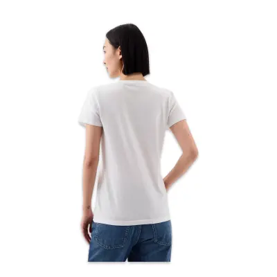 Gap 72955 V-Gap Ss Clsc Tee T Kırık Beyaz Kadın T-Shirt - GAP (1)