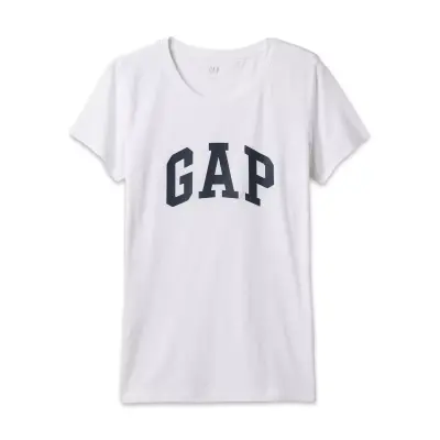 Gap 72955 V-Gap Ss Clsc Tee T Kırık Beyaz Kadın T-Shirt - 4