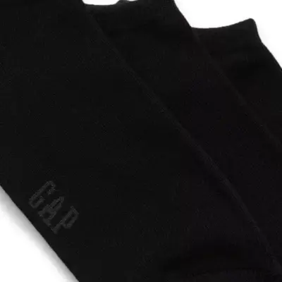 Gap 733793 V-Basic Ankle 3Pk Socks Siyah Unisex Çorap - GAP (1)