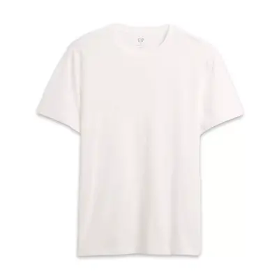 Gap 799323 V-Frch Mini Logo Tee New T Kırık Beyaz Erkek T-Shirt - 5