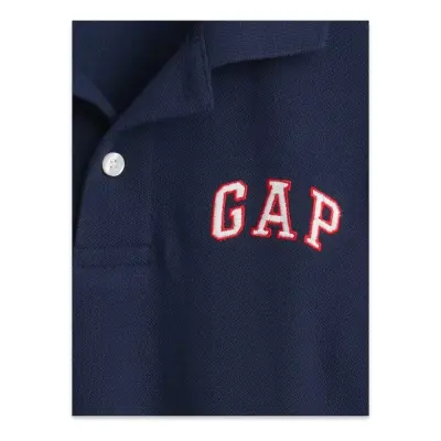 Gap 843607 V-Frc Ss Logo Polo Lacivert Erkek T-Shirt - 3
