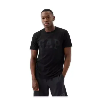 Gap 856659 V-V-Everyday T Siyah Erkek T-Shirt 
