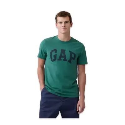 Gap 856659 V-V-Everyday T Yeşil Erkek T-Shirt - 1