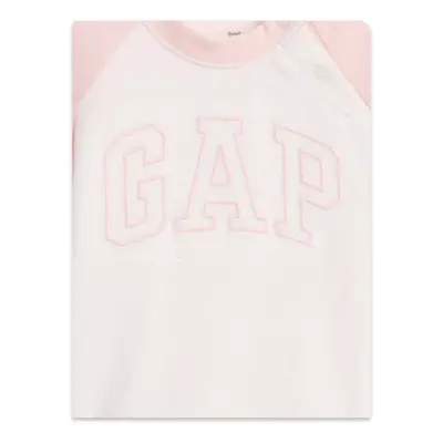 Gap 883386 Intl Ss Bas Logo Bs Zibin Pembe Çocuk Günlük - 3