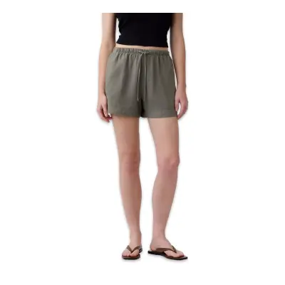 Gap 884125 V-Linen 4In Easy Haki Kadın Şort - 1