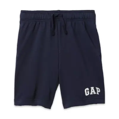 Gap 890929 V-Frch Ft Logo Tapestry Şort Lacivert Erkek Çocuk Şort - 5