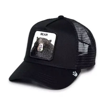Goorin Bros 101-0479 Black Bear The Farm Siyah Unisex Şapka - 2