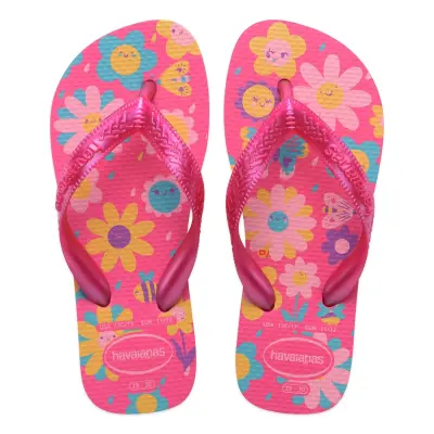 Havaianas 4000052 Kids Flores Parmak Arası Çok Renkli Erkek Çocuk Terlik - 1
