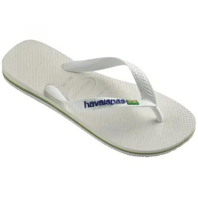 Havaianas 4110850 Brasil Logo Parmak Arası Beyaz Unisex Terlik - havaianas (1)