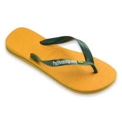 Havaianas 4110850 Brasil Logo Parmak Arası Sarı Unisex Terlik - 3