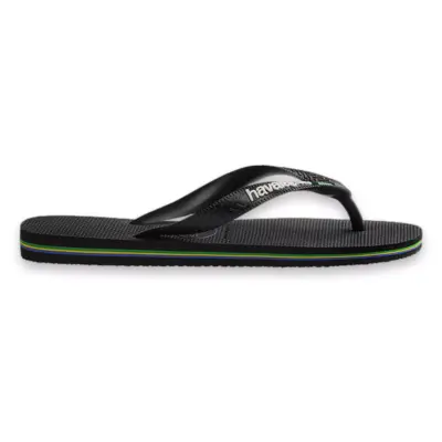 Havaianas 4110850 Brasil Logo Parmak Arası Siyah-Beyaz Unisex Terlik - 2