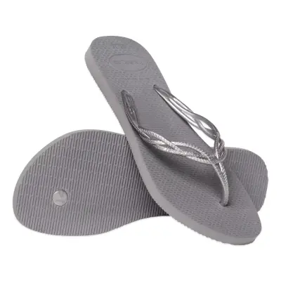 Havaianas 4123225 H.flash Sweet Fc Parmak Arası Gri Kadın Terlik - 4