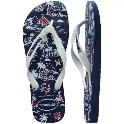 Havaianas 4137126 Top Nautical Parmak Arası Lacivert Unisex Terlik - 5