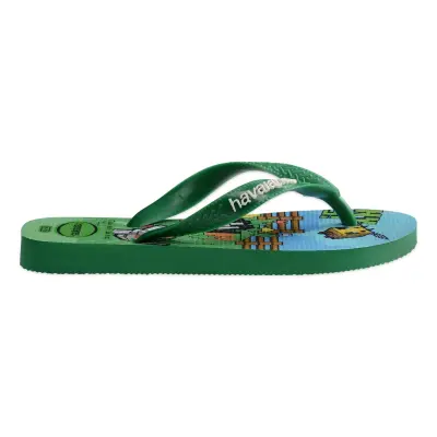 Havaianas 4145125 Kids Minecraft Parmak Arası Yeşil Erkek Çocuk Terlik - 3
