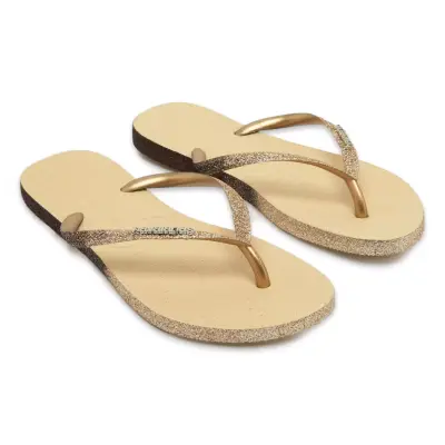 Havaianas 4146093 Slim Sparkle Ii Parmak Arası Bej Kadın Terlik - 3