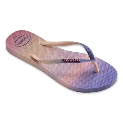Havaianas 4146908 Slim Gradient Sunset Parmak Arası Lila Kadın Terlik - 3