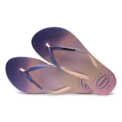 Havaianas 4146908 Slim Gradient Sunset Parmak Arası Lila Kadın Terlik - 4