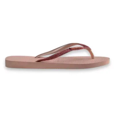 Havaianas 4146975 Slim Glitter Ii Parmak Arası Pembe Kadın Terlik - 2