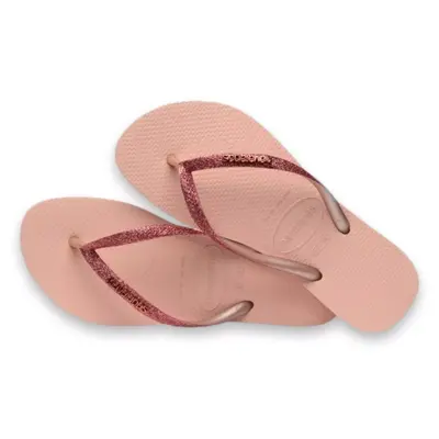 Havaianas 4146975 Slim Glitter Ii Parmak Arası Pembe Kadın Terlik - 4